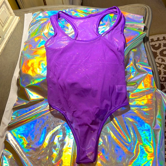 Rave ,Sheer, thong bodysuit - Picture 2 of 8